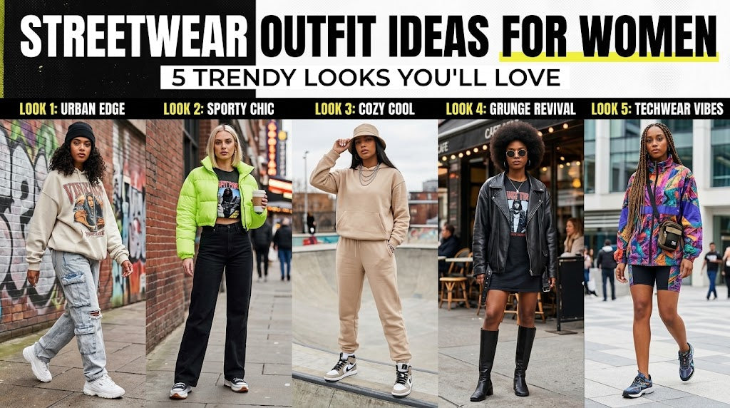 Streetwear Outfit Ideas for Women: 5 Trendy Looks You'll Love