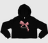 Velvet Boundaries Women's Crop Hoodie