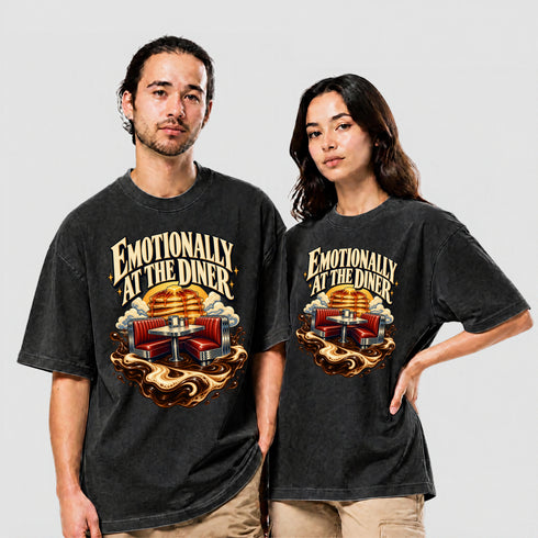 Emotionally At The Diner Unisex T-Shirt