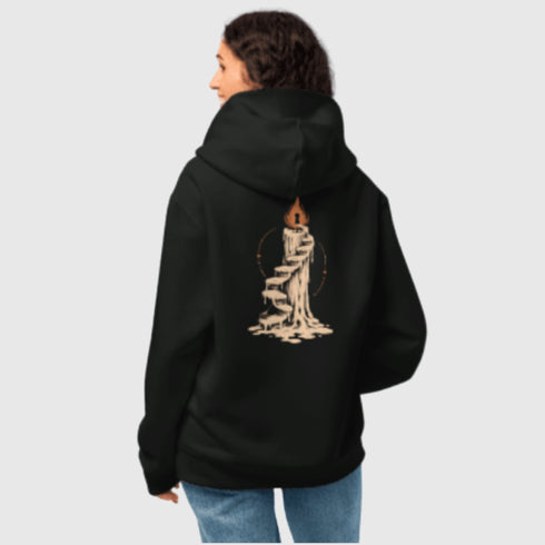 Wax Stair To Midnight hoodie, streetwear by Urban Hideout