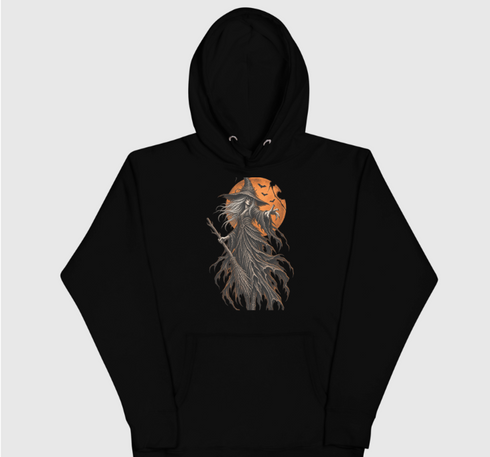 The Hollow Hour hoodie, streetwear by Urban Hideout