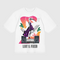 Lost & Found oversized t-shirt in white, streetwear by Urban Hideout