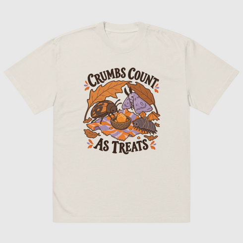 Crumbs Count As Treats t-shirt, streetwear by Urban Hideout