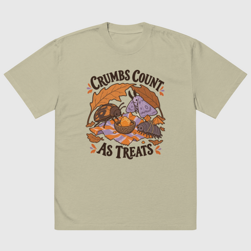 Crumbs Count As Treats t-shirt, streetwear by Urban Hideout