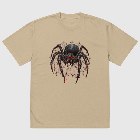 Blood Web Spider t-shirt, streetwear by Urban Hideout
