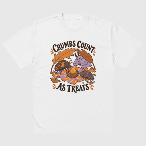 Crumbs Count As Treats t-shirt, streetwear by Urban Hideout
