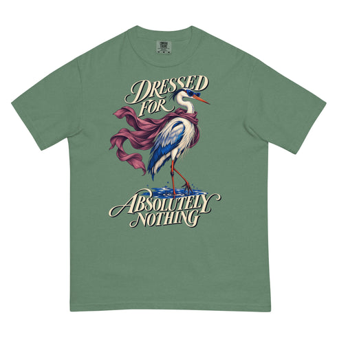 Dressed For Absolutely Nothing t-shirt, streetwear by Urban Hideout