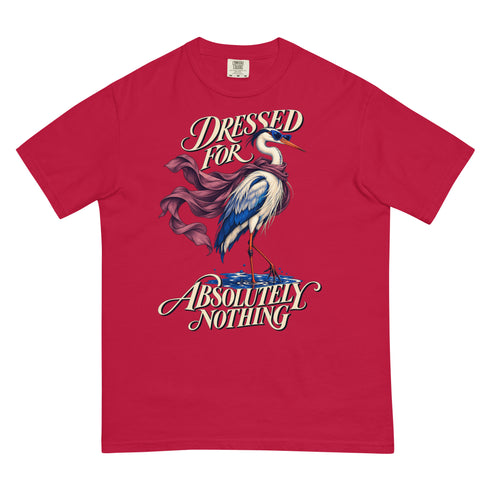 Dressed For Absolutely Nothing t-shirt, streetwear by Urban Hideout