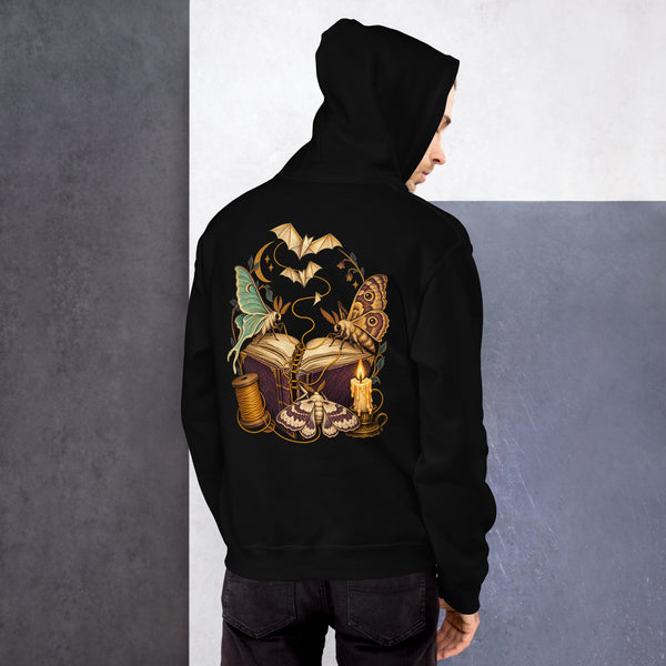Mothbound Archives hoodie, streetwear by Urban Hideout