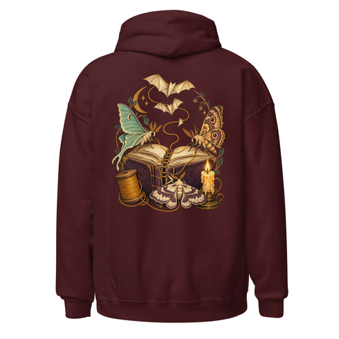 Mothbound Archives hoodie, streetwear by Urban Hideout
