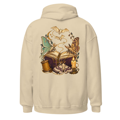 Mothbound Archives hoodie, streetwear by Urban Hideout